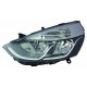 Renault Clio 2012-2016 Black Inner Halogen Head Lamp Unit Passenger Side
